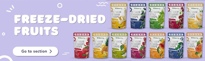 Category Freeze-dried fruits and berries Vitberry