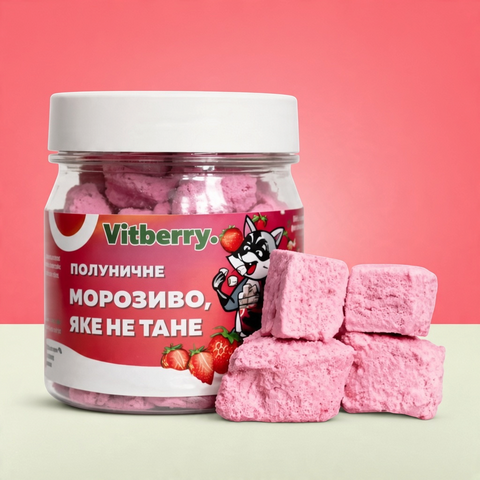 Buy Freeze-dried ice cream Strawberry
