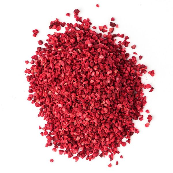 Raspberry freeze-dried crumbs, 100 g.