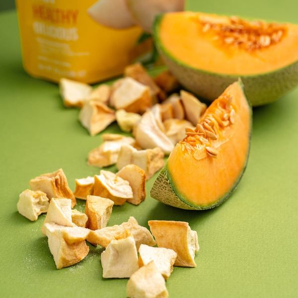 Freeze-dried melon, 500 g.