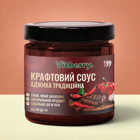Купити Аджика традиційна, 230 г