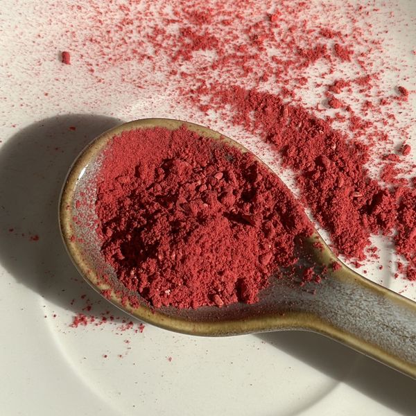 Freeze-dried raspberry powder, 500 g.